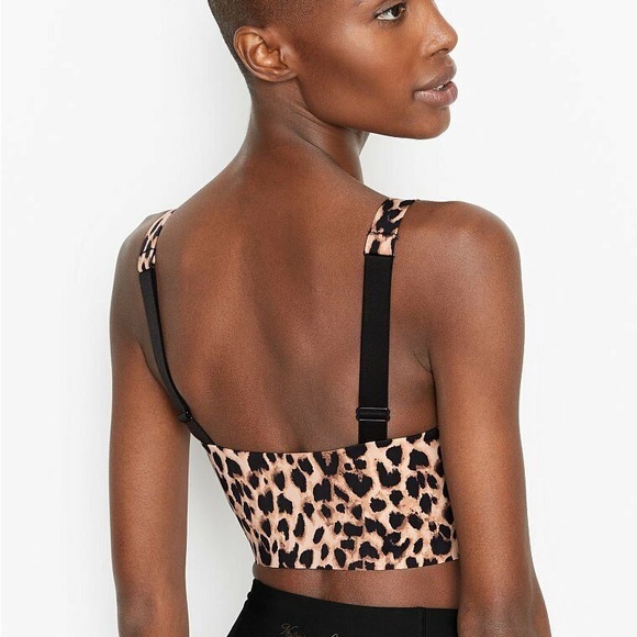 Victoria’s Secret Knockout Medium Support Long Line Front-close Sport Bra - Picture 2 of 5